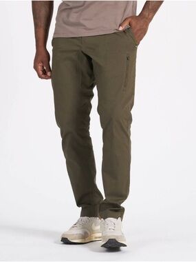 Vuori Men’s Ripstop Pants in Oregano Style V412 XL